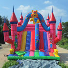 Fertigen Sie aufblasbares springendes Schloss mit Dia-Kinderaufblasbarer Prahler PVC-Plane besonders an