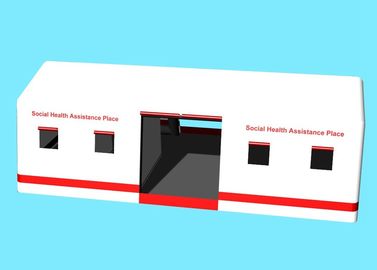 Aufblasbares Krankenhaus-Zelt Isolat PVC-Planen-0.65Mm