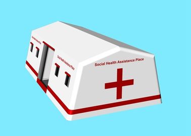 Aufblasbares Krankenhaus-Zelt Isolat PVC-Planen-0.65Mm
