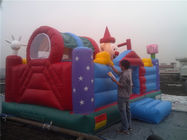 Nette Kinderim freien aufblasbarer Vergnügungspark/Clown-aufblasbarer Spielplatz