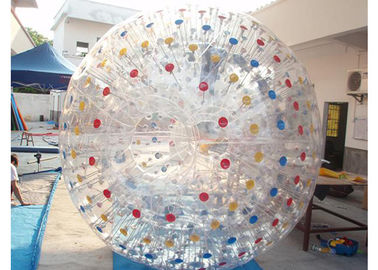 Bunter aufblasbarer Zorb Ball PVCs/aufblasbarer Rollen-Ball für Kinder haben Spaß