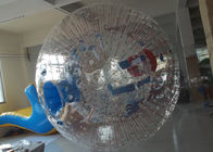 Transparenter aufblasbarer Zorb-Ball-Gras-Ball mit buntem Glühen-Stock