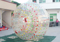 Dauerhafter aufblasbarer Zorb-Ball/Blasen-Gras-Ball mit bunten D-Klipps für Grasslot