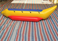 Einzelne Reihen-aufblasbare Fliegen-Fischerboote/Bananen-Boot für 4 Personen 0,9 Millimeter PVC-Plane