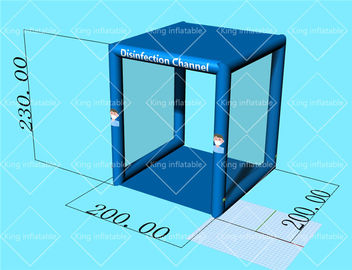 Sanierung des tragbaren Desinfektions-Kanal-Zeltes PVCs 0.8mm aufblasbaren