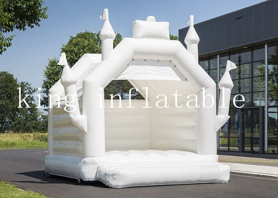 PVC-Planen-Hochzeits-Prahler-aufblasbares springendes Schloss