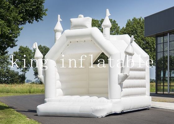 PVC-Planen-Hochzeits-Prahler-aufblasbares springendes Schloss