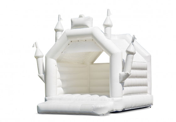 PVC-Planen-Hochzeits-Prahler-aufblasbares springendes Schloss
