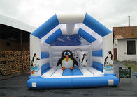 5m*4m Pinguin-Thema-aufblasbare Schlag-Häuser für Kinder