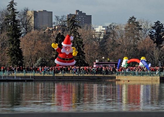 Feuerfest   Nylonfeiertag aufblasbare Santa Claus weihnachten210d