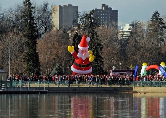 Feuerfest   Nylonfeiertag aufblasbare Santa Claus weihnachten210d