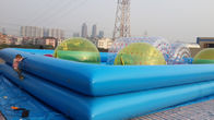 0,9 Millimeter PVC-Planen-aufblasbare Schwimmbäder 1,3 m-Rohr-Durchmesser für Unterhaltung
