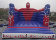 Spiderman-im Freien aufblasbares springendes Schloss-federnd Schloss für Kind-PVC-Plane