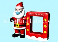 2.9x3m Luft geblasene aufblasbare Santa Claus Model For Christmas Decoration