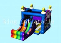 PVC-Plane Soem Unicorn Rainbow Inflatable Bouncer Castle