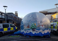 3m PVC-Planen-aufblasbarer Schnee-Kugel-Ballon für Nehmen-Fotos
