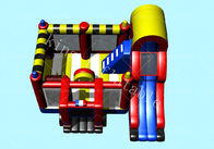 0.55mm PVC-Planen-Kindfiretruck-themenorientiertes springendes Schloss