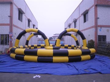 Aufblasbare Sportspiele/sportlicher aufblasbarer Rennbahn-Spielplatz