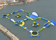 Neuer Entwurfs-riesiger Strand-aufblasbares Wasser parkt See-sich hin- und herbewegende Wasser-Spiele