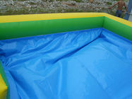 Kinderhinterhof-aufblasbare Wasserrutsche mit Pool PVC-Plane CER Zertifikat-Gebläse