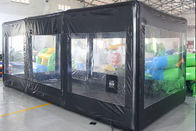 Kundenspezifisches luftdichtes klares aufblasbares PVC-Auto-Kapsel-Zelt 6m durch 4m