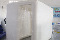 Luftdichtes tragbares aufblasbares Desinfektions-Kanal-Zelt mit dem Zerstäuber, der Maschine saniert