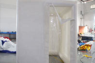 Luftdichtes tragbares aufblasbares Desinfektions-Kanal-Zelt mit dem Zerstäuber, der Maschine saniert
