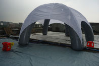 Kundenspezifische PVC-Spinnen-aufblasbares Ereignis-Zelt mit weißem Druckdach für Werbung