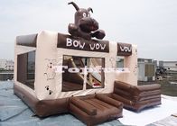 0.55mm PVC-Planen-aufblasbare Schokoladen-springendes Prahler-Schloss mit Dia