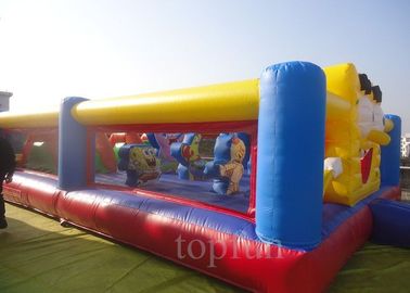 Kommerzieller aufblasbarer Vergnügungspark im Freien, aufblasbarer Spielplatz, aufblasbare Freizeitparkausrüstung