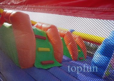 Kommerzieller aufblasbarer Vergnügungspark im Freien, aufblasbarer Spielplatz, aufblasbare Freizeitparkausrüstung
