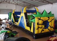 0.55mm Plato lustiger aufblasbarer Spielplatz PVCs, Vergnügungspark für Kinderspiele im Freien