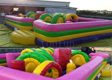 Plato PVC-Plane, aufblasbares Vergnügungspark Hindernis-Spiel für Kinder
