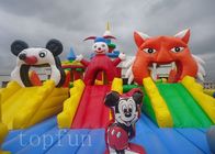 Aufblasbarer Vergnügungspark PVC-Planen-Mickey Mouses für gewerbliche Nutzungen