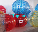 Farbiger Blasen-Ball des aufblasbarer Körper-Stoßball-VC für Erwachsen-und Kinderspaß
