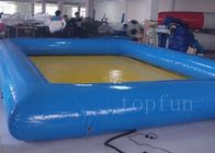 Quadratische weiche PVC-Planen-verwenden aufblasbare Wasser-Pools für Familie,/Kinder,/Erwachsene