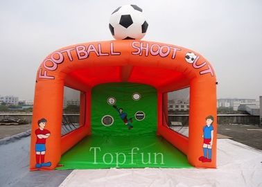Kundengebundener aufblasbarer Fußballplatz PVC-Planen-Basketball für Spaß