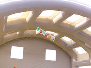 Einfache starke luftdichte Rahmen-Rohr-Struktur-aufblasbare Zelt 0.9mm PVC-Plane