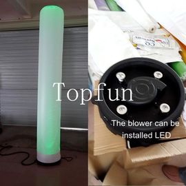 Grüne aufblasbare Beleuchtungs-Helium-Ballone mit LED-Lichtern für förderndes Ereignis