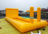 Basketball-Feld-aufblasbare Schwimmbäder 10 x 4m Maße für Griff-Boot