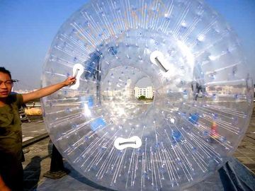 2m klarer aufblasbarer Zorb Ball-Heißluft versiegelt für Rampe/Gras-Land/Hügel