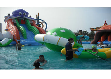25m aufblasbare Wasser-Parks im Freien mit Plato PVC-Plane 0.9mm