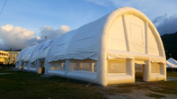 Festzelt kommerzielles weißes aufblasbares Ereignis-Zelt PVCs im Freien
