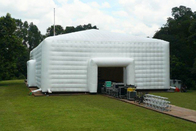 Bogenförmiges aufblasbares Ereignis-Festzelt-Zelt mit Fenster-Tunnel-Eingang