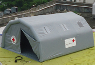 Graues Zelt-medizinischer vorübergehender Schutz PVCs aufblasbares Notim freien