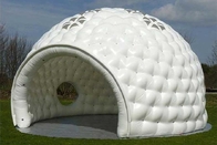 Kundengebundenes weißes aufblasbares Blasen-Hauben-Ereignis-Zelt für Partei