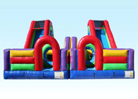 Bunter Doppel-Lap Inflatable Dry Obstacle Course für Kleinkind