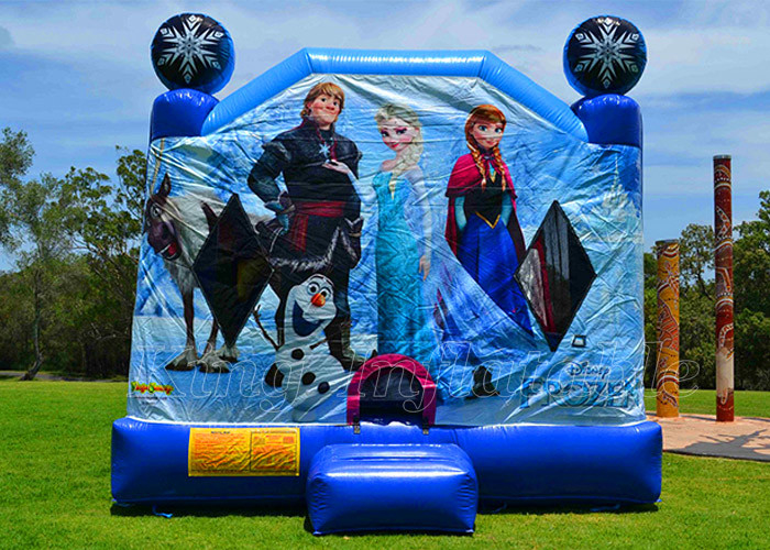 Gefrorenes aufblasbares Schlag-Haus Elsa Jumping Castle Outdoor Games für Jungen-Mädchen