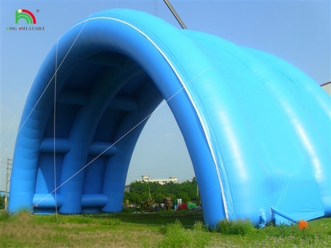 Großes aufblasbares Hangar-Zelt, Golf-Simulatorzelt für Outdoor-Sportarten