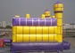 Square Shape Inflatable Jumping Castle / PVC Tarpaulin Commercial Bouncy castle